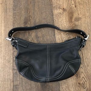 Coach Black Hobo Small Bag
